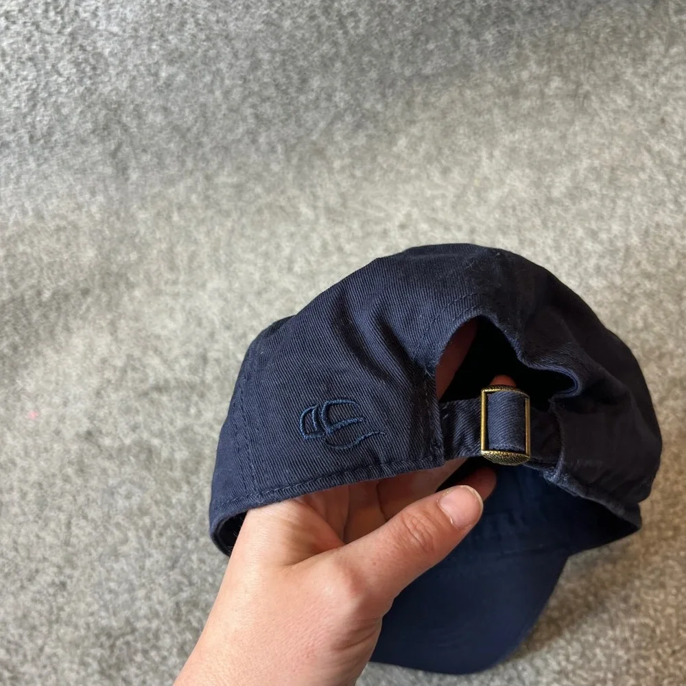 Charlie Rymer Golf Hat Navy Blue Embroidered Baseball Cap logo dad adjustable‎